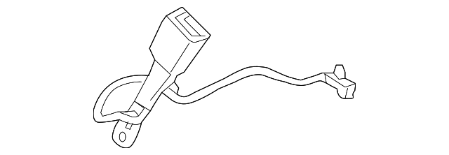 19299880 Деталь BUCKLE, LEFT