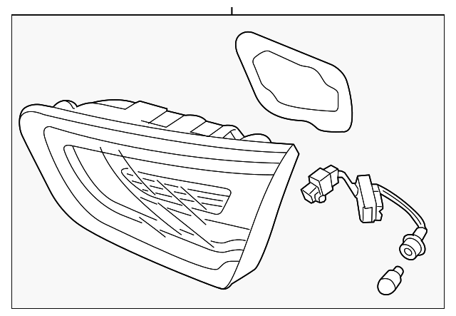 92404-4U520 BACKUP LAMP ASSY, RIGHT