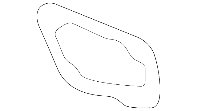 92456-2T500 LENS & HOUSING GASKET, LEFT