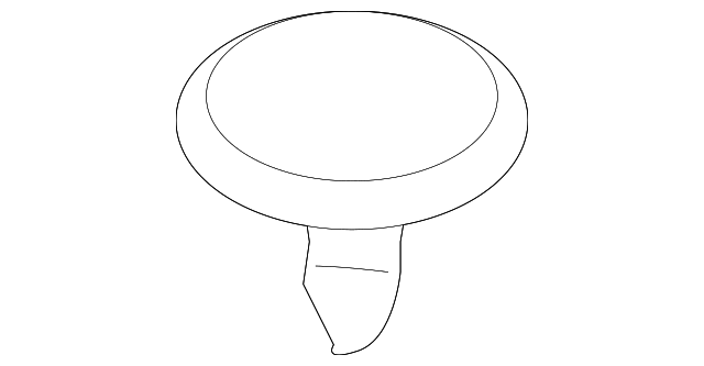 B00168032 Деталь INSULATOR PAD CLIP, LEFT