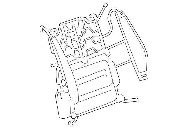 23181655 Деталь LUMBAR SUPPORT