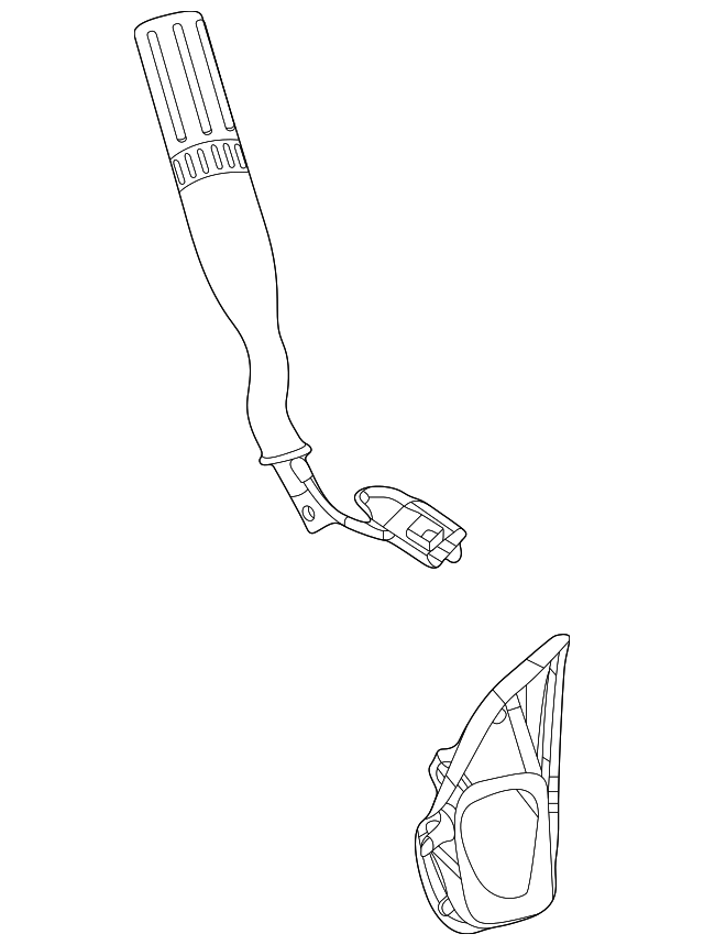 BL3Z-7A256-AB Деталь GEARSHIFT LEVER