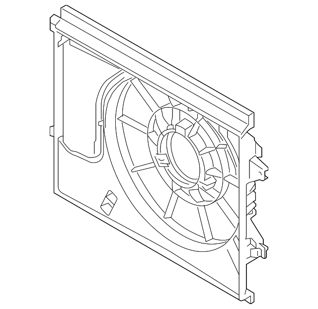 25350-2K600 Деталь FAN SHROUD