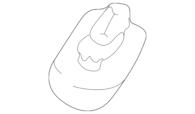 4D0-803-855-B Деталь JACK PAD, RIGHT