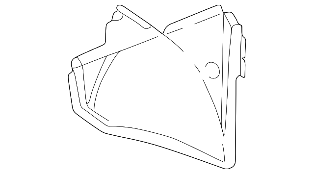 4D0-805-063-C Деталь APRON REAR PANEL, LEFT