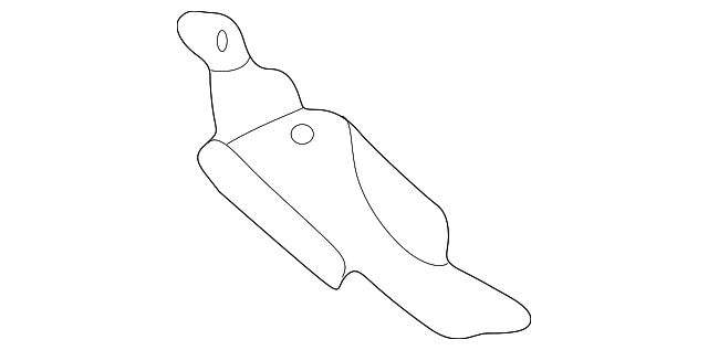 4D0-809-163-A Деталь REAR SUPPORT BRACKET