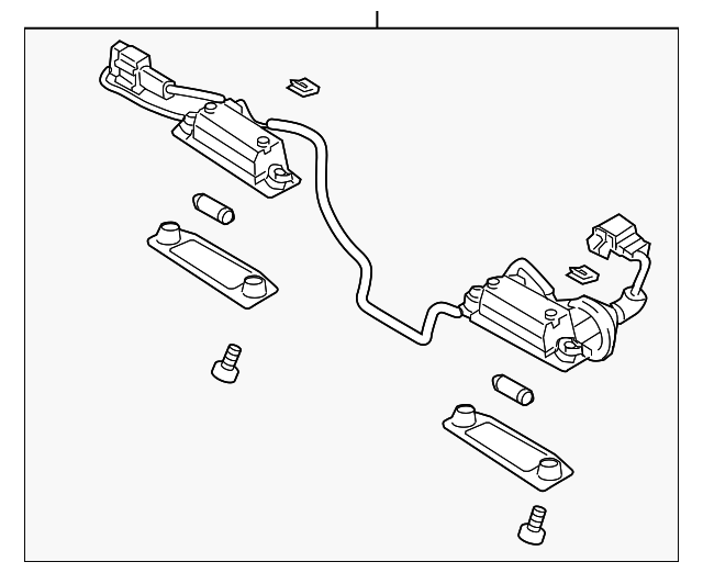 92501-3F000 Деталь LICENSE LAMP
