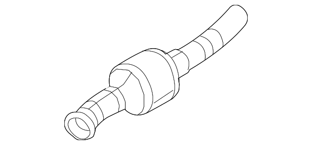 1K0-254-401-N Деталь CATALYTIC CNVRTR
