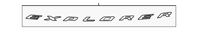 DB5Z-5842528-A Деталь NAMEPLATE
