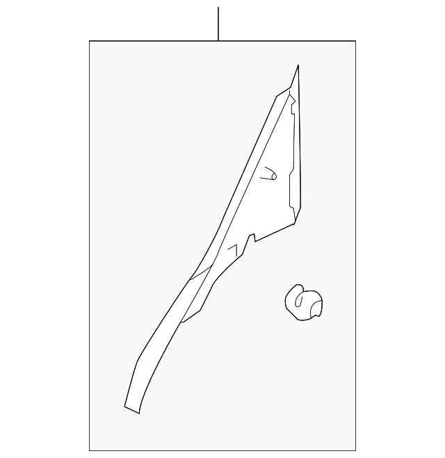 80292AG000 Деталь CORNER COVER, RIGHT