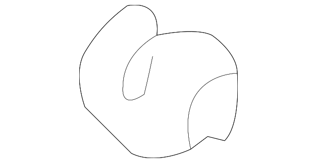 802875L300 Деталь CORNER COVER CLIP, LEFT
