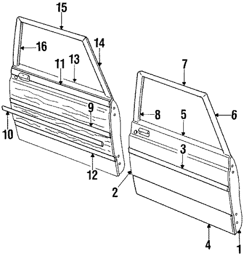 Country Squire DOOR & COMPONENTS 2