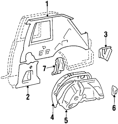 Celica INNER COMPONENTS