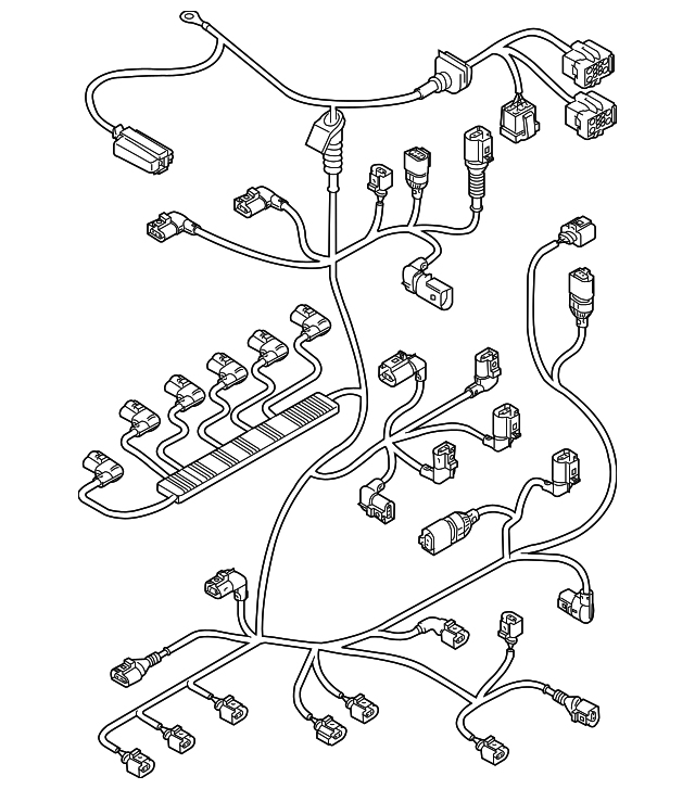 4L0-971-610-A Деталь ENGINE HARNESS