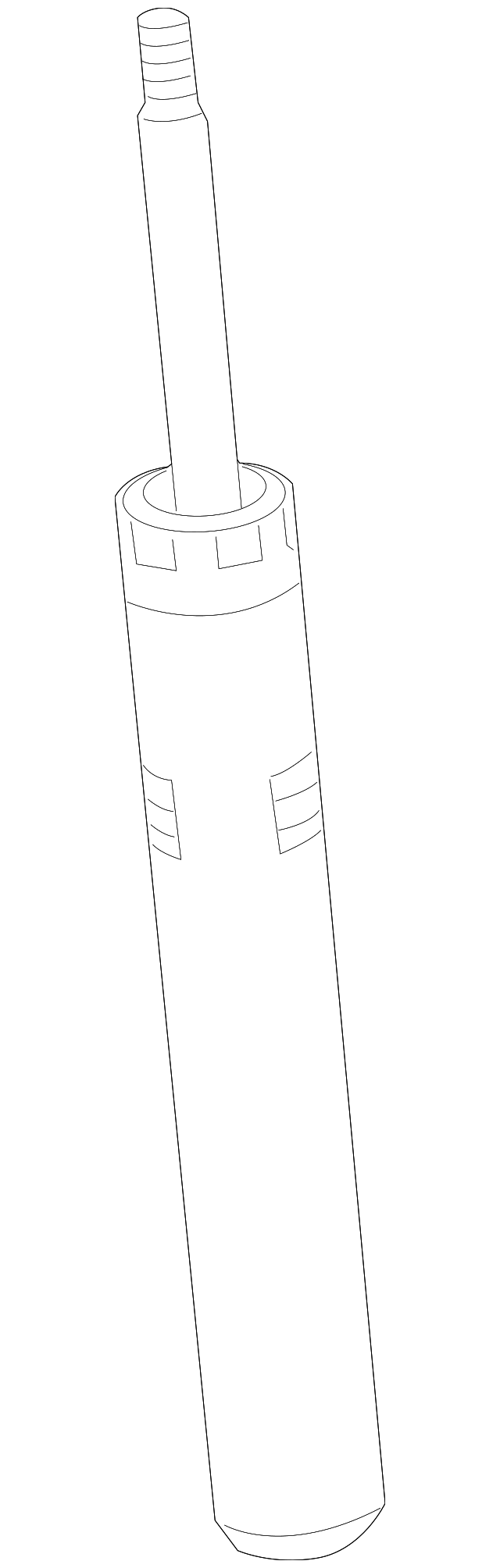 8F0-413-031-T Деталь SHOCK, LEFT