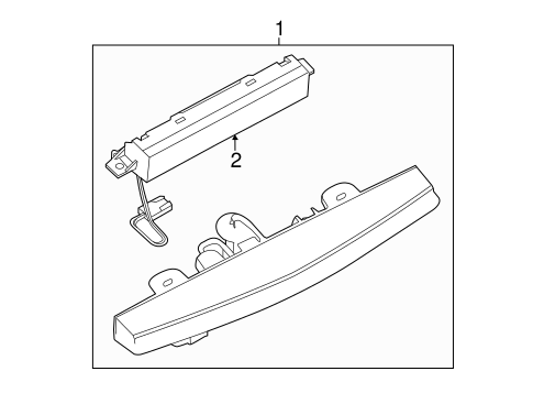 Sentra HIGH MOUNTED STOP LAMP