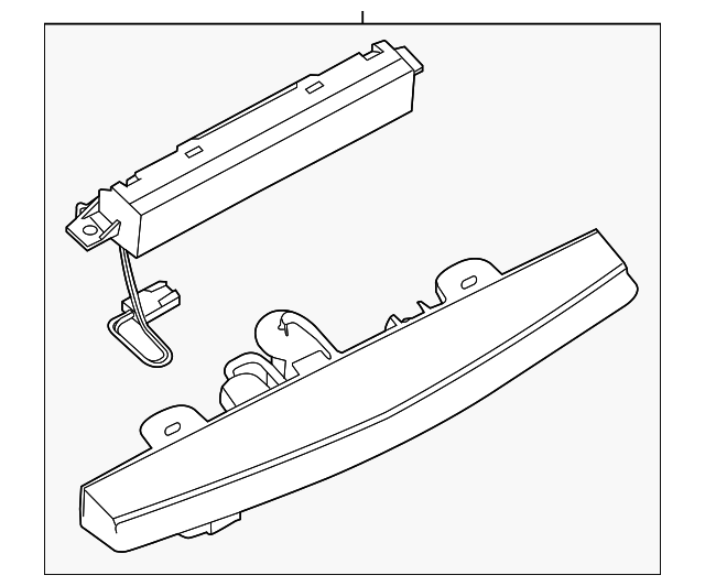 26590-3SG6A Деталь HIGH MOUNT LAMP