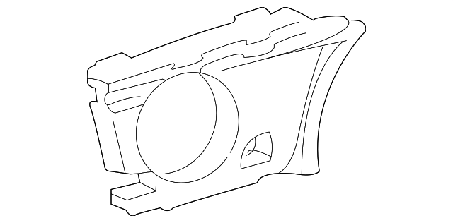 1J3-868-473-A Деталь IMPACT PAD, LEFT