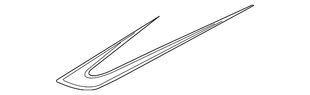 BL3Z-9920001-BA Деталь STRIPE TAPE, LEFT