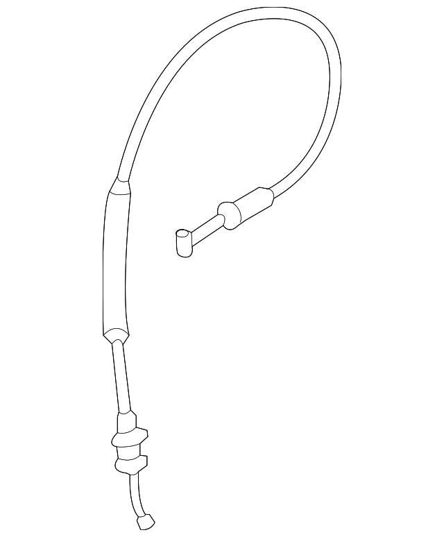 23148335 LOCK CABLE, RIGHT