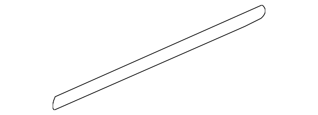 19257890 Деталь BODY SIDE MLDG, LEFT
