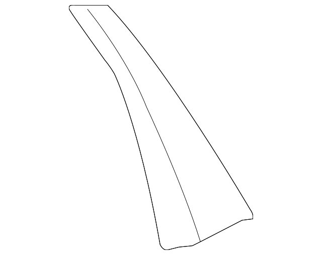 25897630 Деталь APPLIQUE, RIGHT