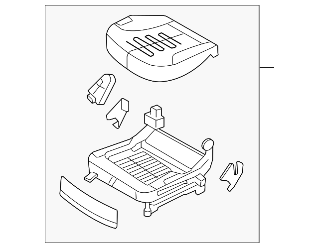 88103-2G210813 Деталь CUSHION ASSY