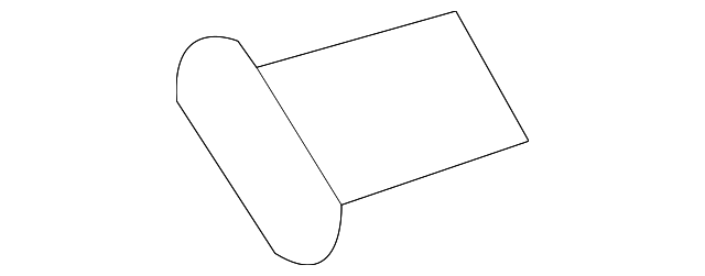87233-3X100 Деталь ROOF MOLDING FRONT CAP, LEFT