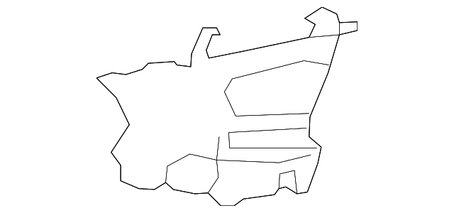 51-11-7-293-799 Деталь SUPPORT PANEL, LEFT