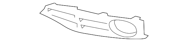 51-11-7-293-797 Деталь FOG LAMP BEZEL, LEFT