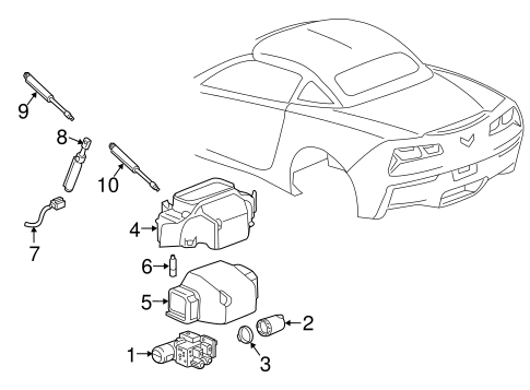 Corvette MOTOR & COMPONENTS