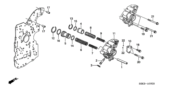 TL 5AT ACCUMULATOR BODY