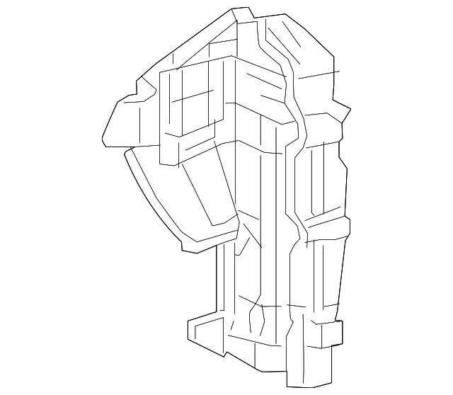 16695-36030 Деталь AIR GUIDE, LEFT