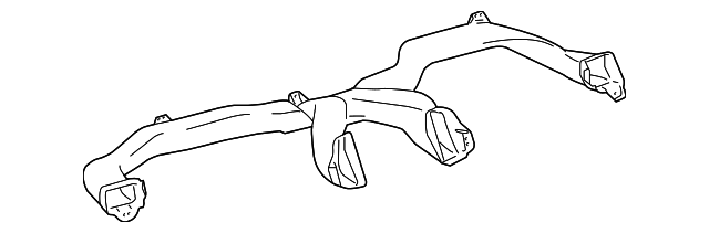 55843-0T011 Деталь HEATER DUCT