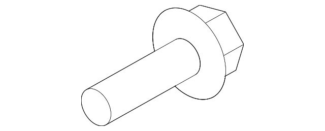 11254-10307-B Деталь BUMPER COVER BOLT, RIGHT