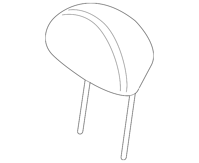 52209806433 Деталь HEADREST, RIGHT