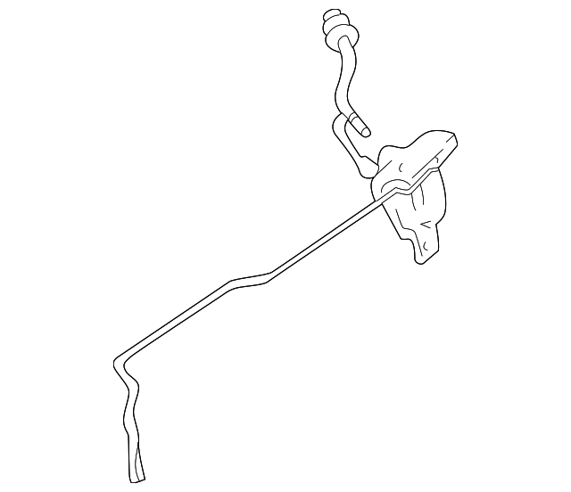 F57Z7210B Деталь SHIFT LEVER
