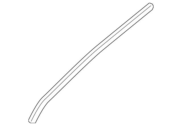 55079291AD Деталь ROOF W'STRIP, LEFT