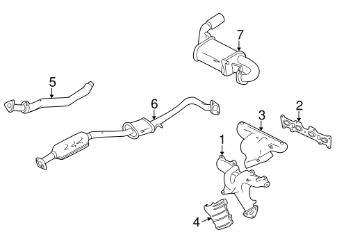 Miata EXHAUST COMPONENTS