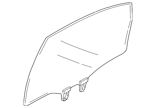 8450355G00 Деталь DOOR GLASS, RIGHT