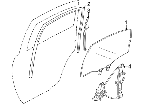 Aerio GLASS - REAR DOOR
