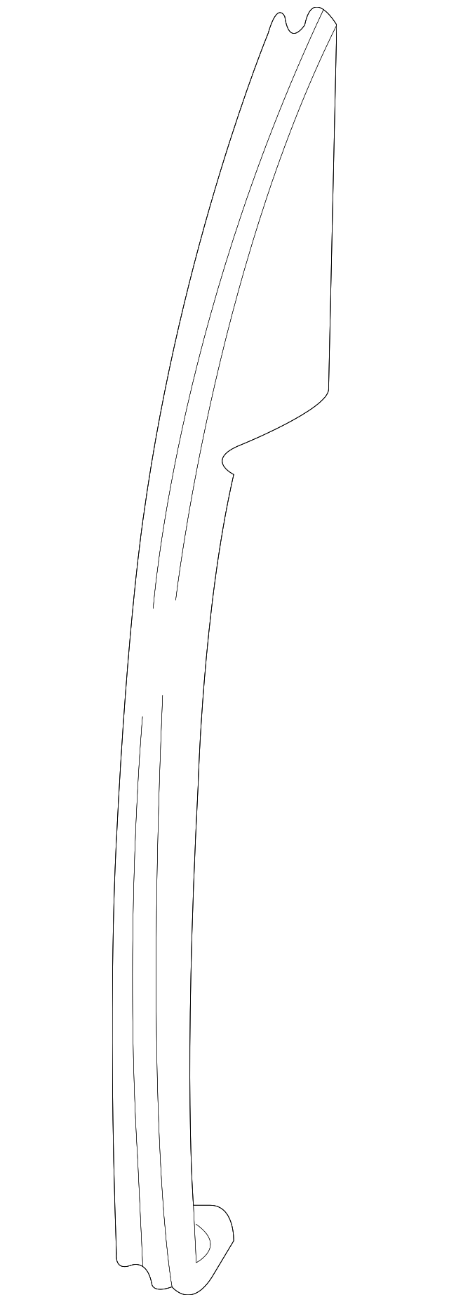 8178054G00 Деталь SASH CHANNEL, LEFT
