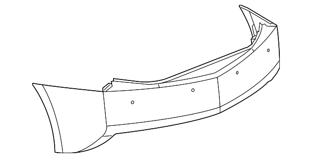 22938377 Деталь BUMPER COVER