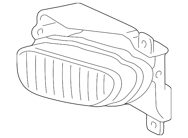 81211-0C010 Деталь FOG LAMP, RIGHT