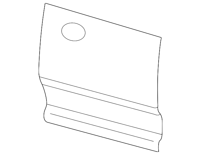 YL3Z-1624701-AA Деталь OUTER PANEL, LEFT