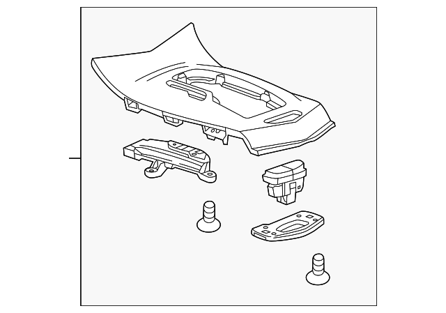23474831 Деталь SHIFT PANEL