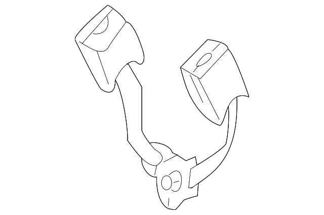64670SG120VH Деталь BUCKLE, RIGHT