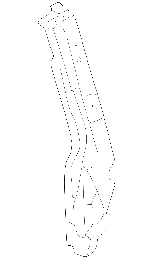 LC627012YC Деталь REINF PANEL, RIGHT