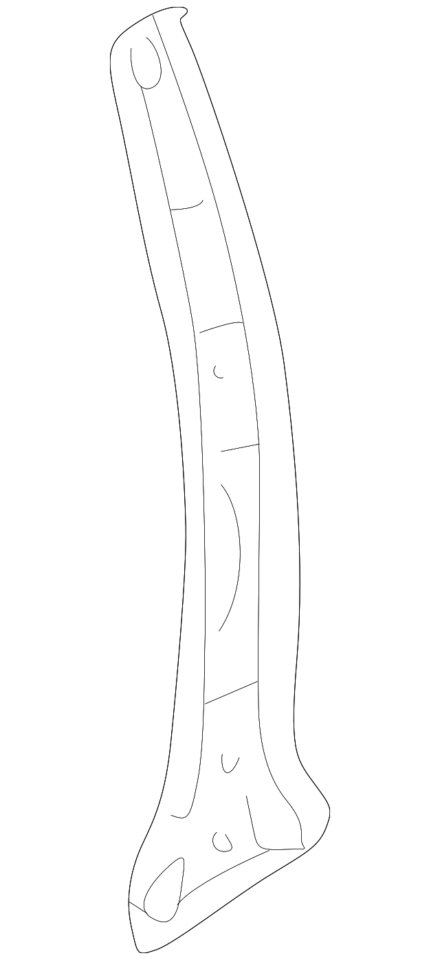 LC627036ZL Деталь REINFORCEMENT, RIGHT