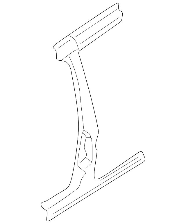 LCY270351A Деталь CENTER PILLAR, RIGHT